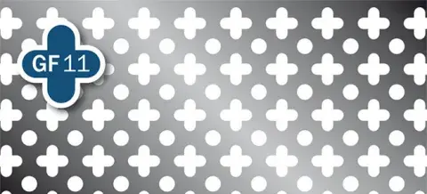 Tôle perforée - Trou décorative GF 11 Tôle perforée - Trou décorative GF 11