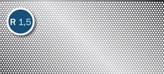Perforated metal - Round Hole R 1,5